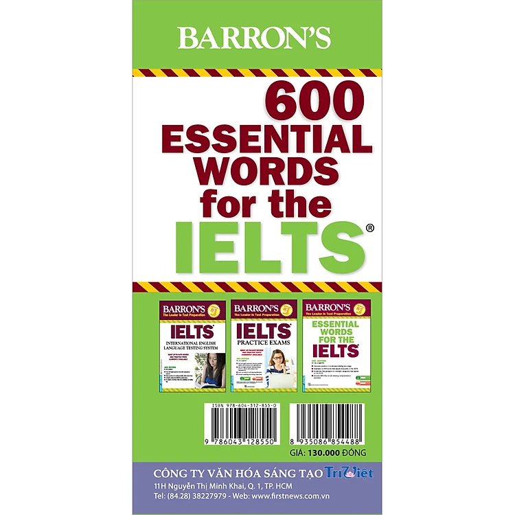 Hộp Flash Cards - 600 Essential Words For The IELTS