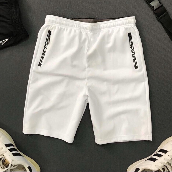 (Freeship) Quần short nam thun co giãn 4 chiều (Big size>100kg) thể thao, quần đùi 2 túi khóa kéo cao cấp-QSTT20
