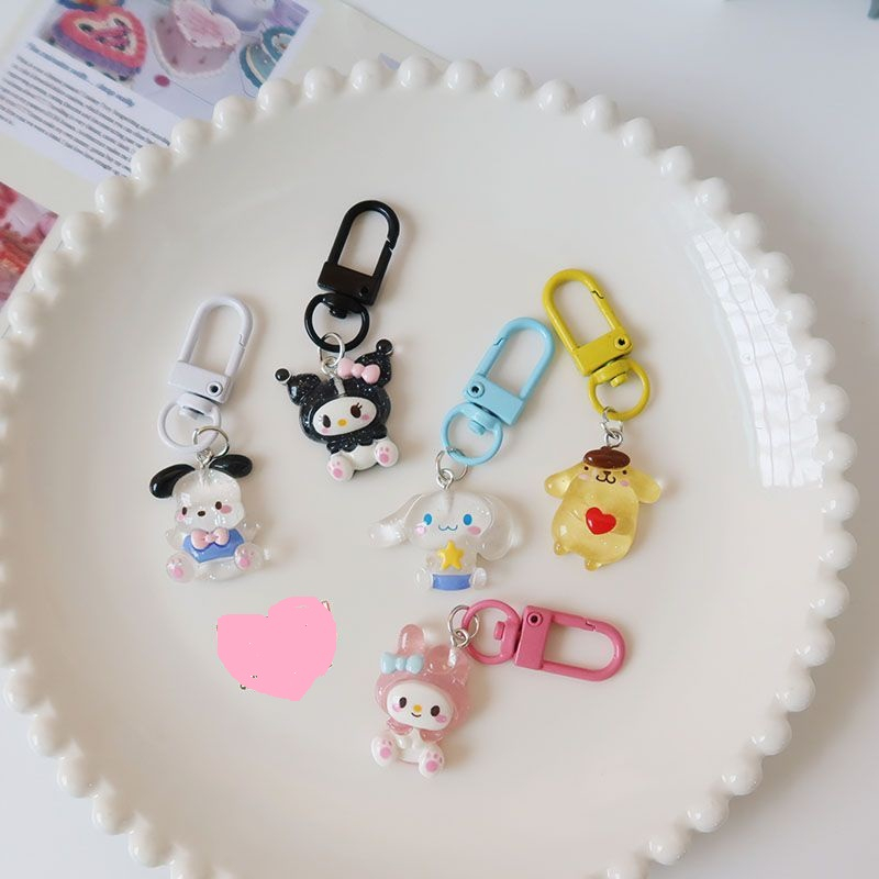 Móc khóa hình chó con siêu dễ thương BAGU MKCHOCON08