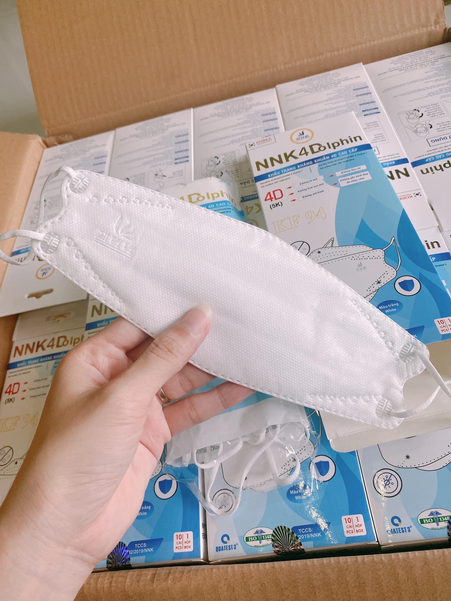 Khẩu Trang KF94 4D Dolphin Cao Cấp Của NNK