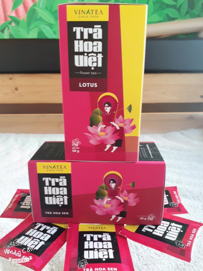 Combo 5 hộp Trà Hoa Sen Túi lọc Vinatea