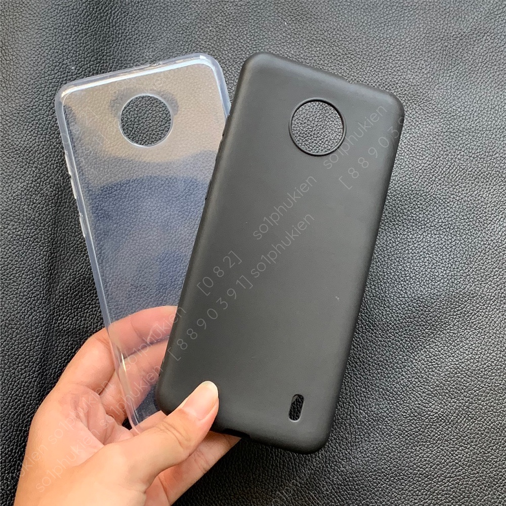 Ốp lưng Nokia C20 dẻo đen, dẻo trong TPU bền đẹp
