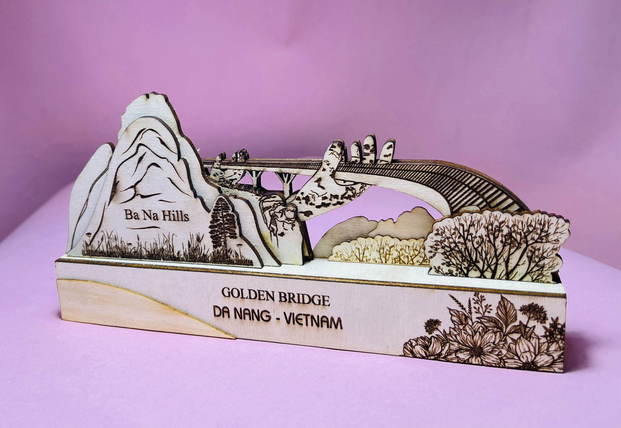 MÔ HÌNH CẦU VÀNG ĐÀ NẴNG