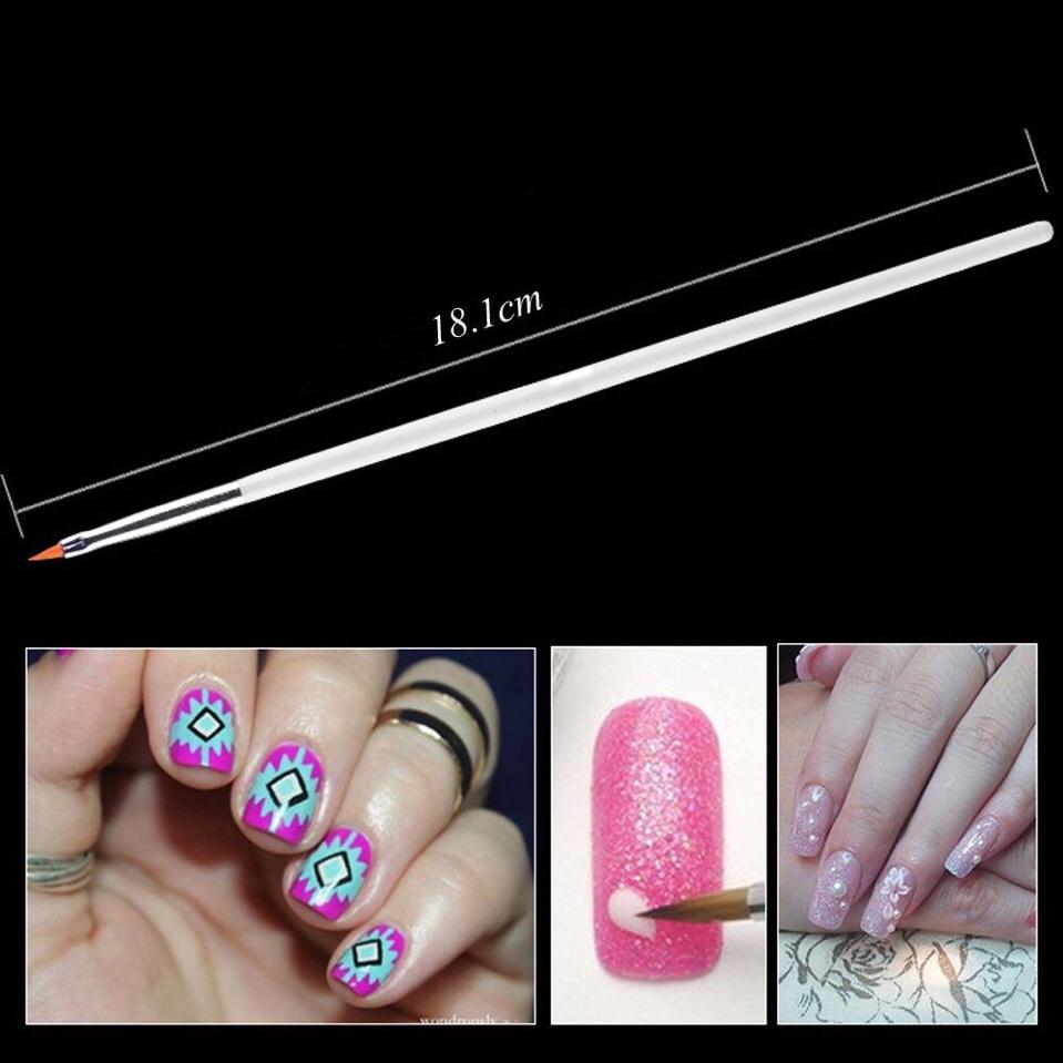 Set 15 Cọ Và Bút Vẽ Móng Chuyên Nghiệp (Màu ngẫu nhiên)