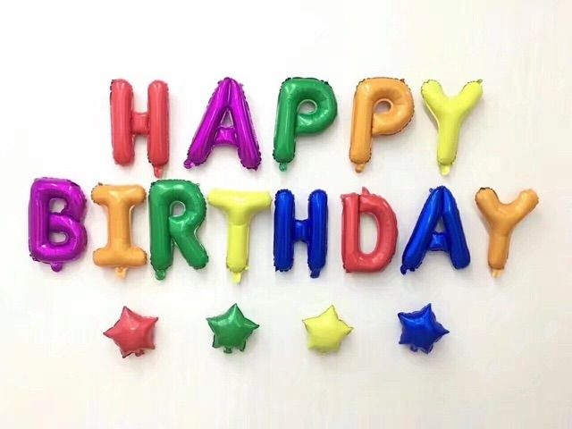 Set Bóng Happy Birthday Mẫu Mới