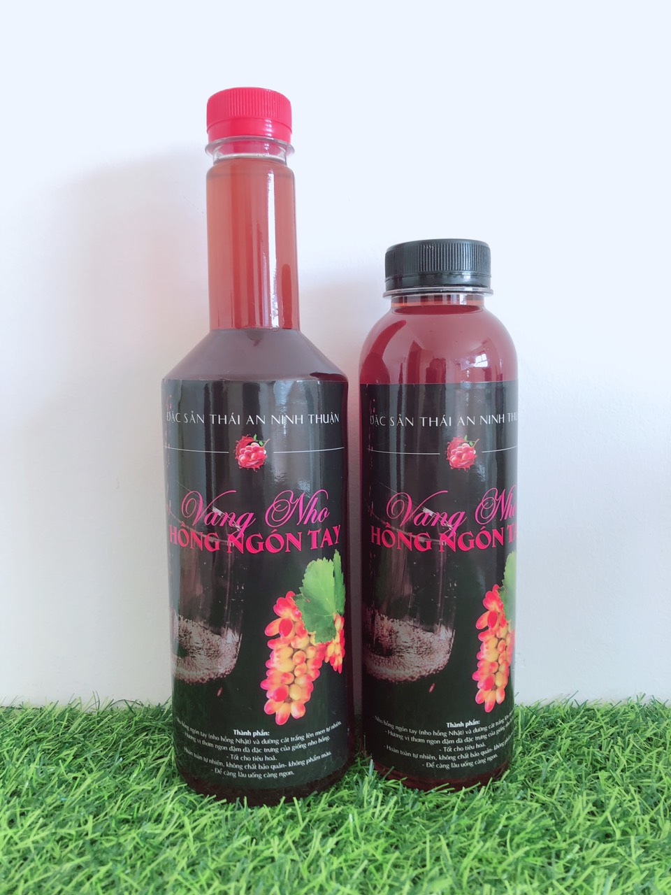 Nước Nho Hồng Nhật Lên Men (Vang Nho Hồng Nhật) 500ml & 750ml