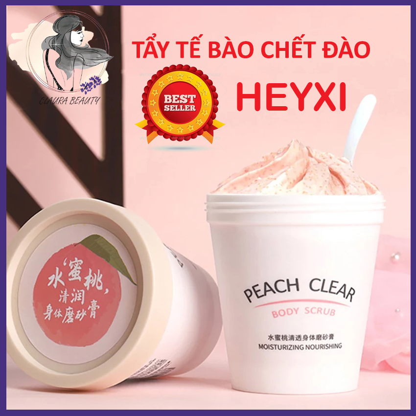 [HCM][Chính Hãng] HEYXI Tẩy Tế Bào Chết Tẩy Da Chết Body Toàn Thân Chiết Xuất Từ Trái Cây Làm Trắng Da Sáng Da Mịn Da Se Khít Lỗ Chân Lông CLAURA BEAUTY