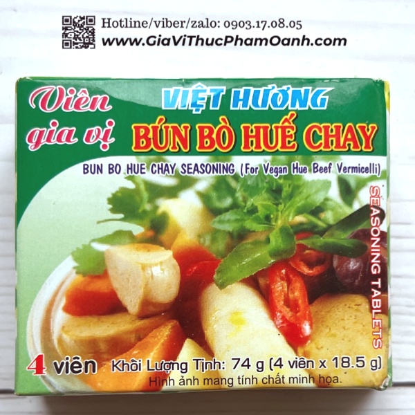 Vegetarian Bun Bo Hue seasoning cubes Viet Huong
