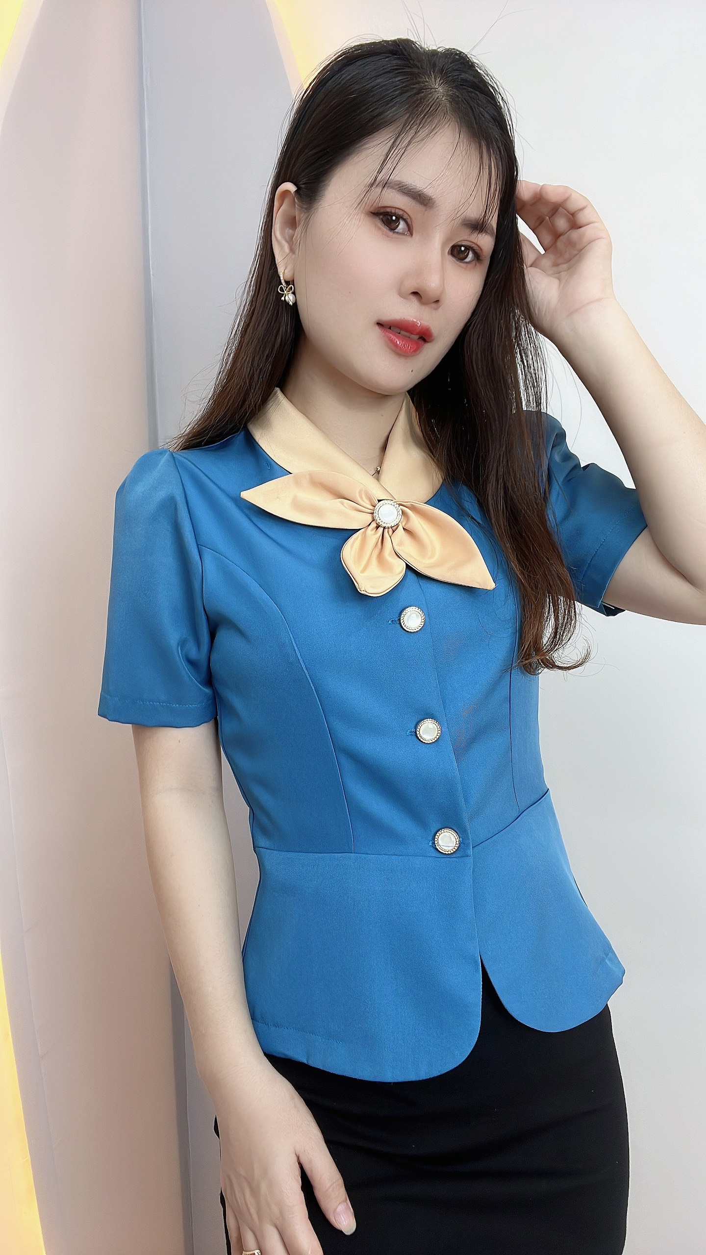 COM27 -  ÁO COMLE CÔNG SỞ SANG TRỌNG