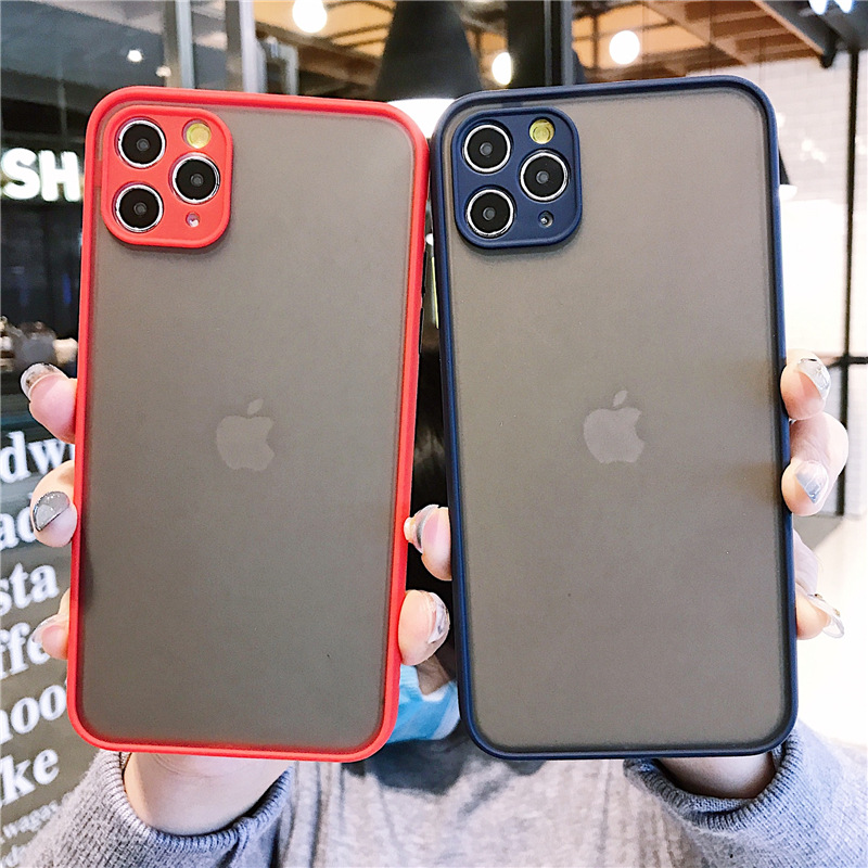 [Siêu Sale] [Có sẵn] Ốp iphone viền mờ nhám 6plus/6splus/7plus/8plus/X/Xs/Xsmax/11/11promax