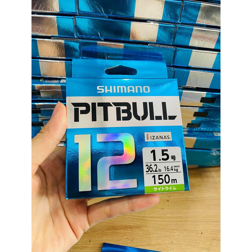 Dây Pe Câu Cá Pitbull x12 Shimano