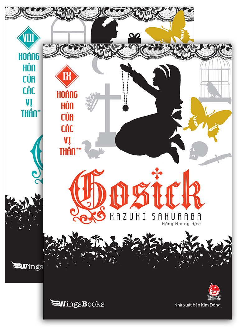 Kim Đồng - Gosick - Tập 8+9 (Tặng 02 Bookmark + 01 Sticker)