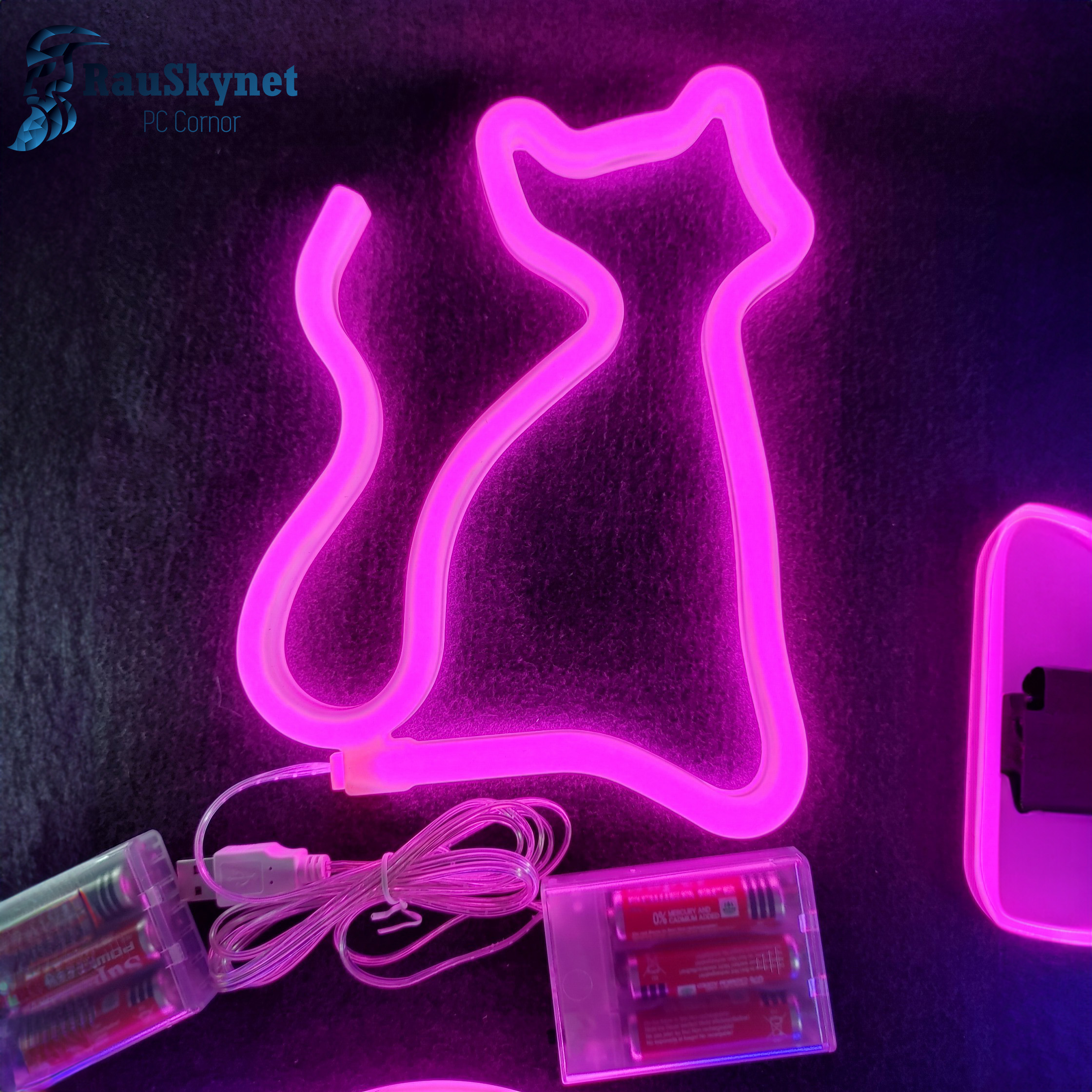 Đèn led neon trang trí phòng, decor phòng ngủ - phòng game