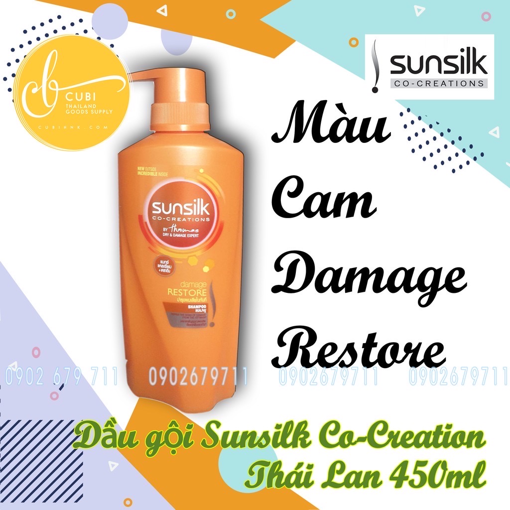 Dầu gội Sunsilk Vàng Thái Lan 450ML