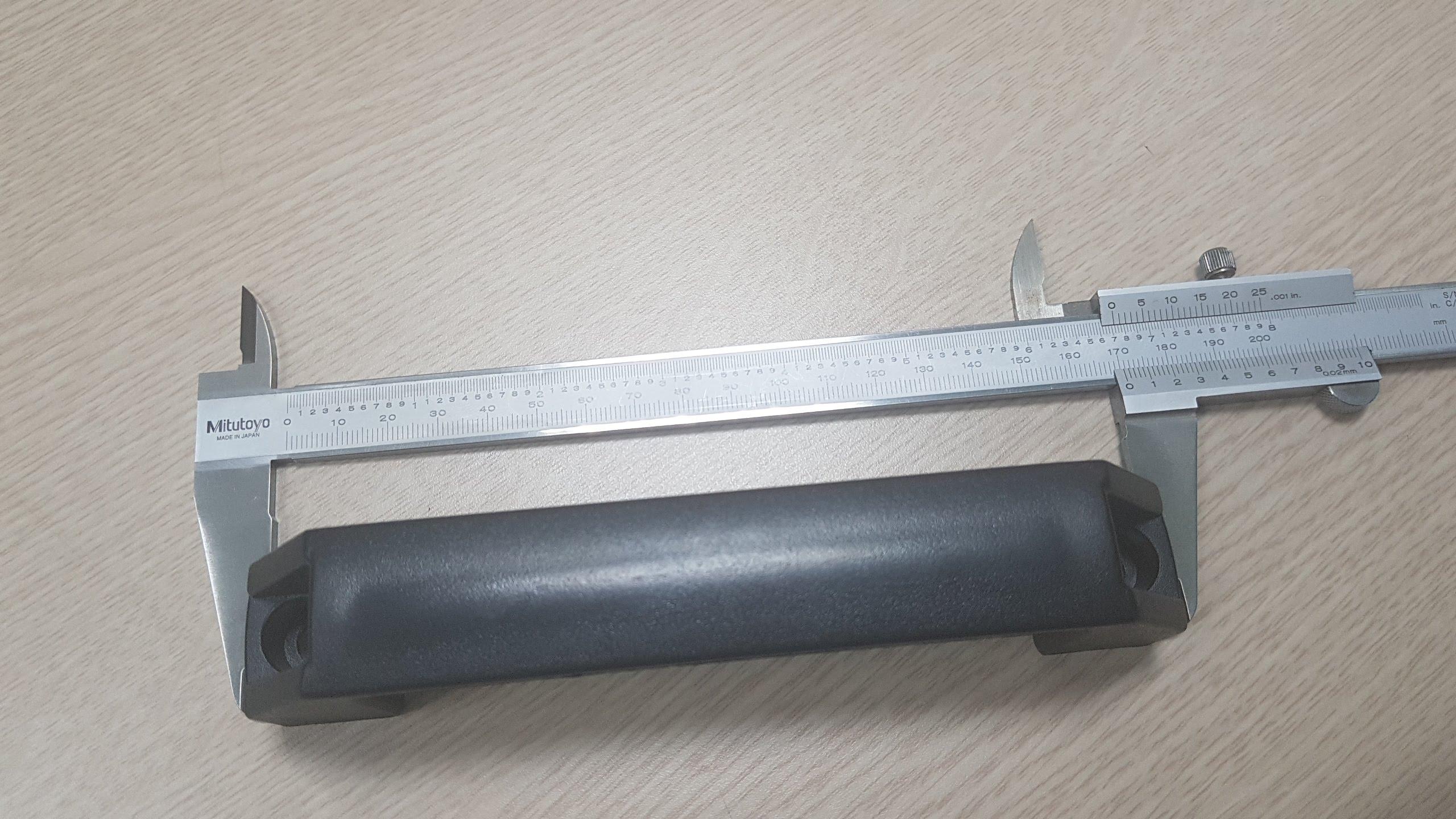 Combo 2 tay nắm nhựa đen LS522 PL006 120mm