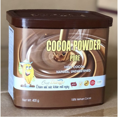 Bột cacao nguyên chất BUNGO 400g