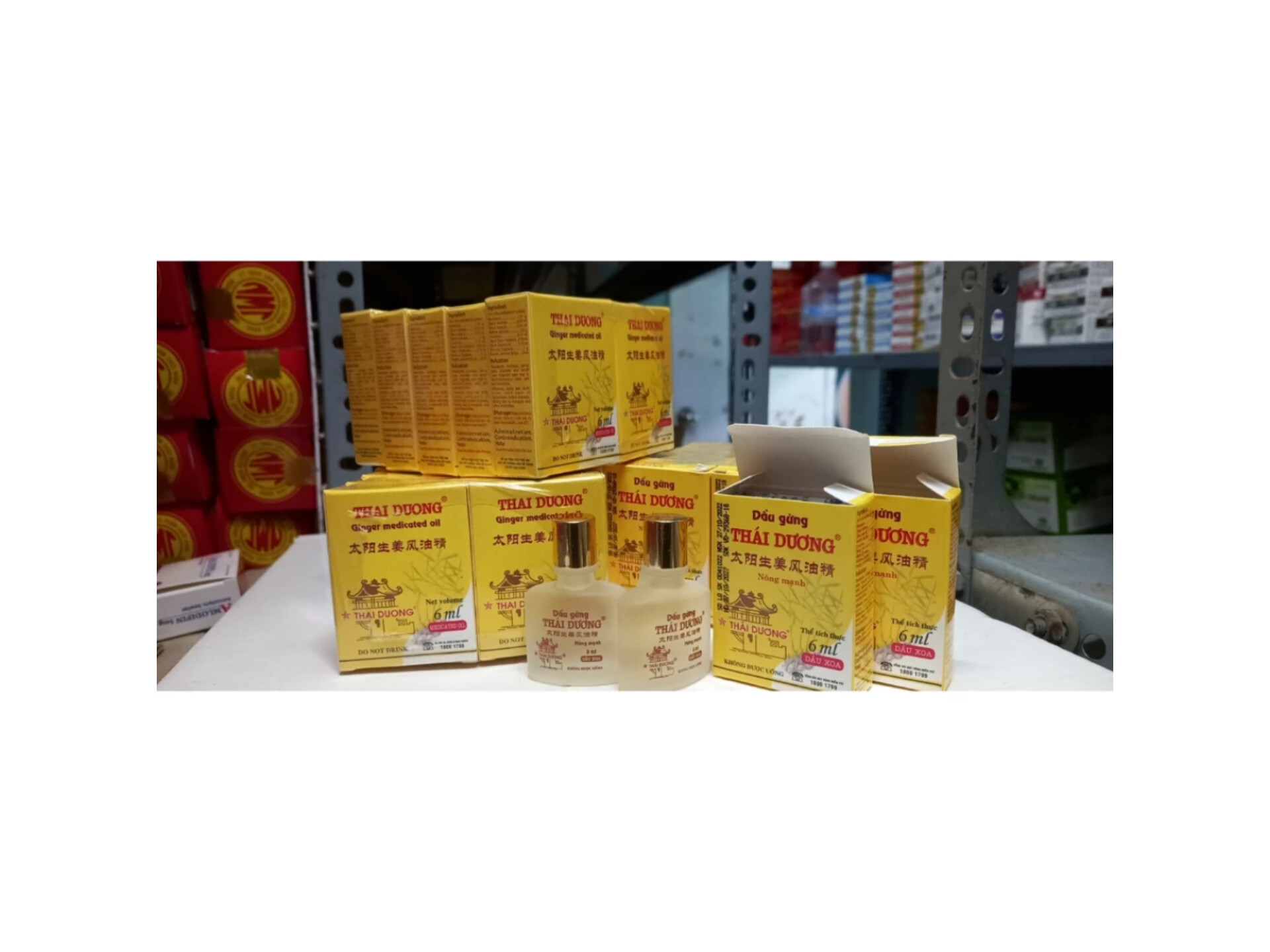 Dầu gừng thái dương 24ml\6ml