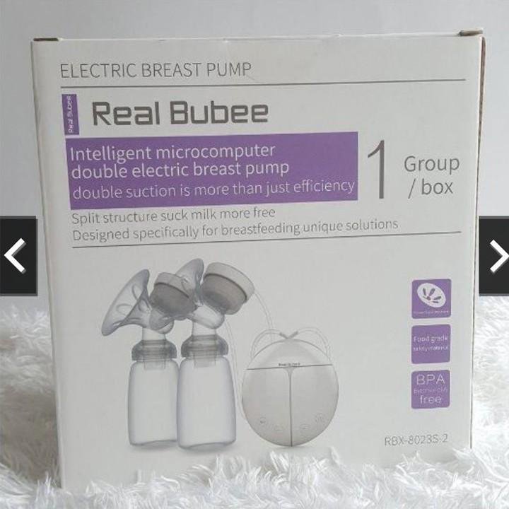 Máy Hút Sữa Điện Đôi Real Bubee Cho Mẹ