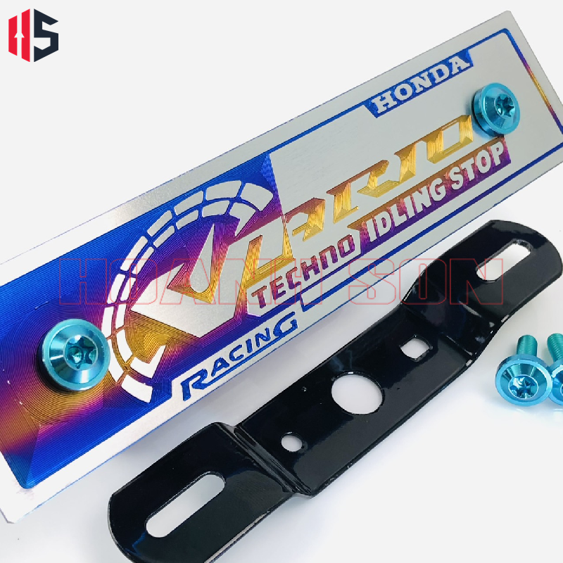 Bảng tên Vario150 , bảng tên vario 125 titan 100% kiểu 3D full ốc titan và pass bảng tên vario 3D