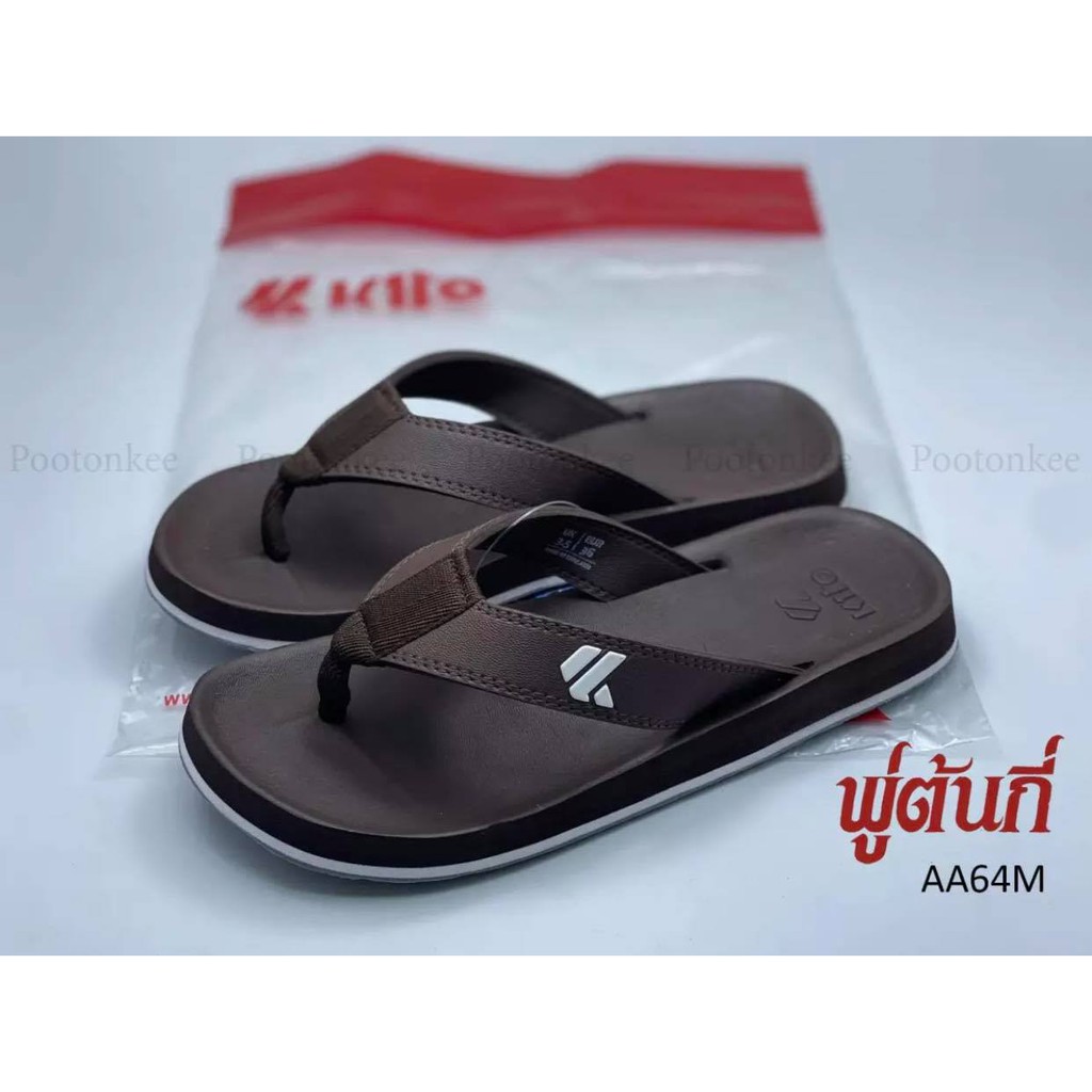 [KITO]Dép Kẹp Nam AA64m แท้จริง Kito Thái Lan (Size 40-43)