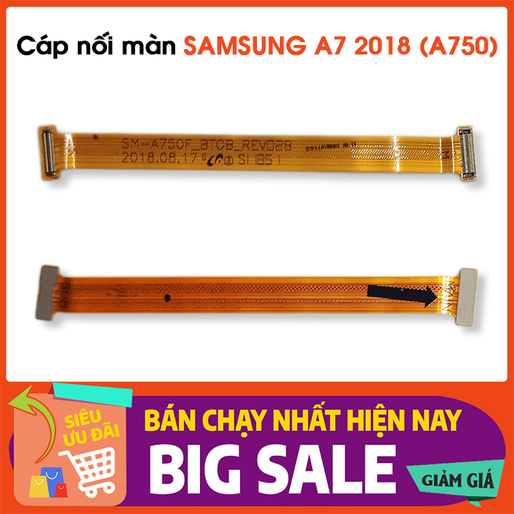Dây cáp nối màn hình với main của samsung galaxy a750 - cáp nối mainboard samsung chính hãng