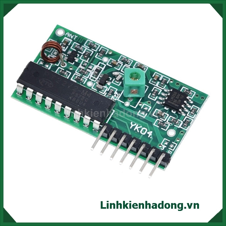 Mạch Thu RF 315Mhz PT2272-M4 + Remote 4 Kênh