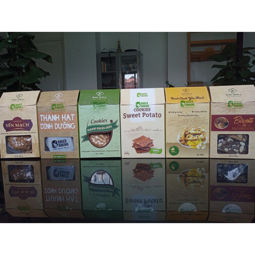 [HCM][Baker Baking] Nutritious Cookies 100g