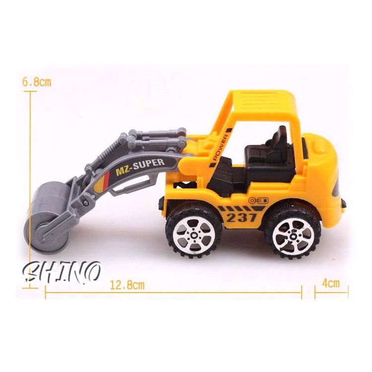 Set 06 xe xúc đất