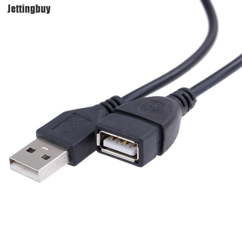 Jettingbuy Cáp Nối Dài USB Cáp Usb 2.0 Siêu Tốc Đồng Bộ Dữ Liệu Từ Đầu Đực Sang Đầu Cái
