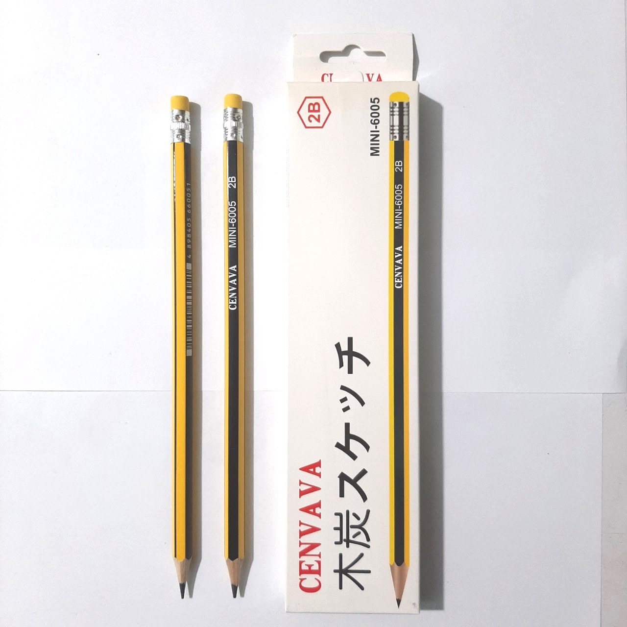 Hộp 12 Cây Bút Chì 2B Cenvava - Nhiều mẫu