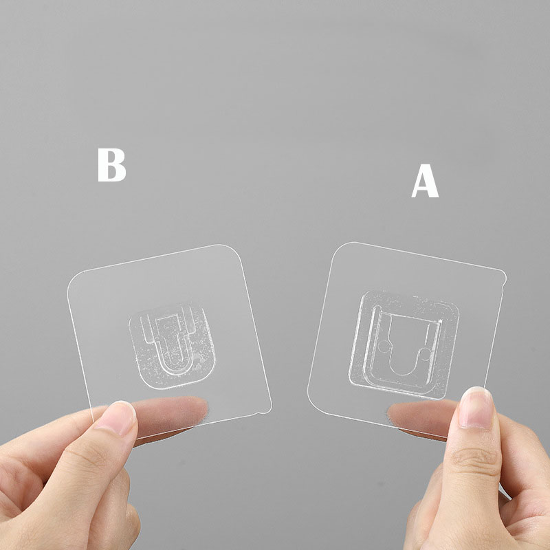 Large super-adhesive load-bearing wall hooks