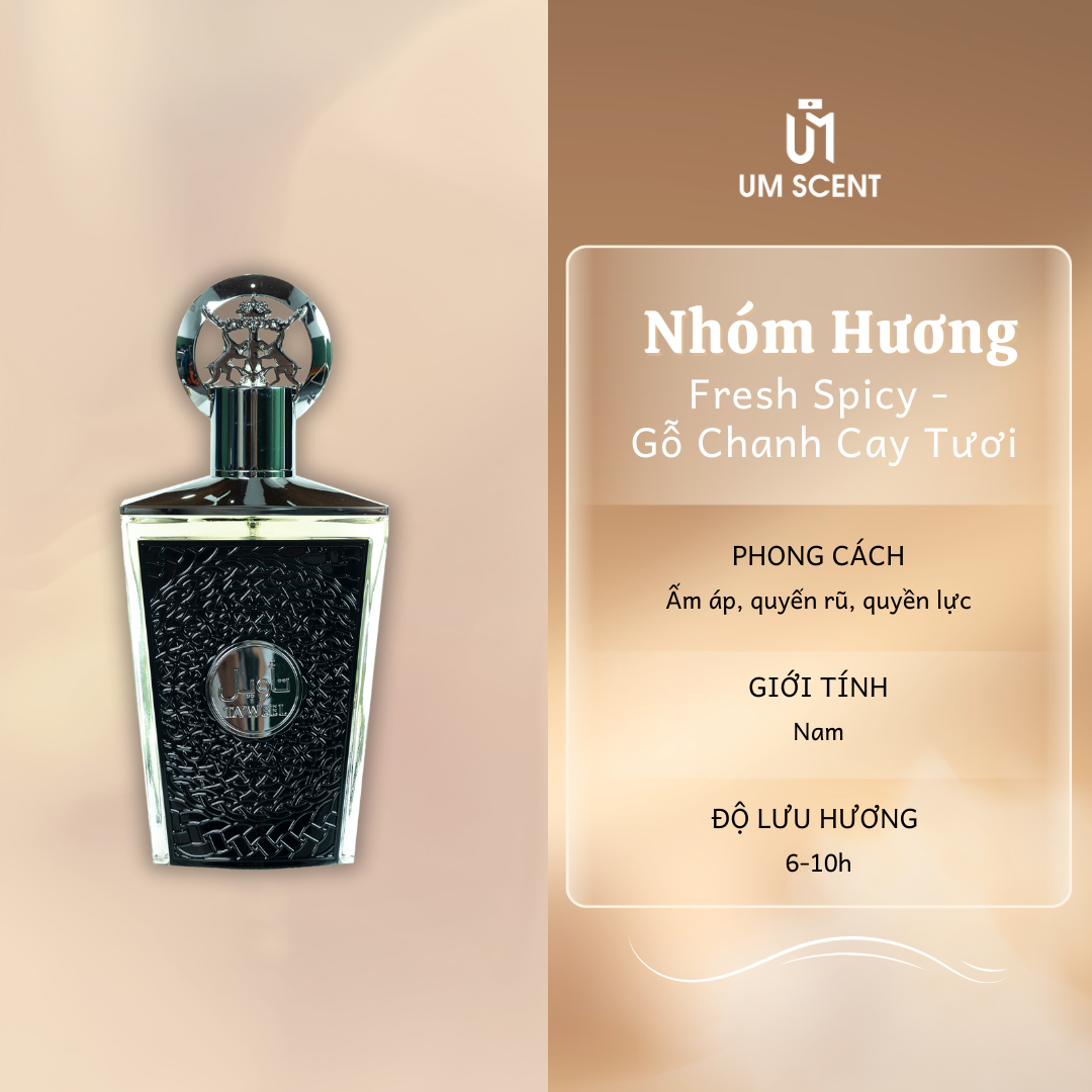 Nước Hoa Nam TA'WEEL 100ml & 10ml