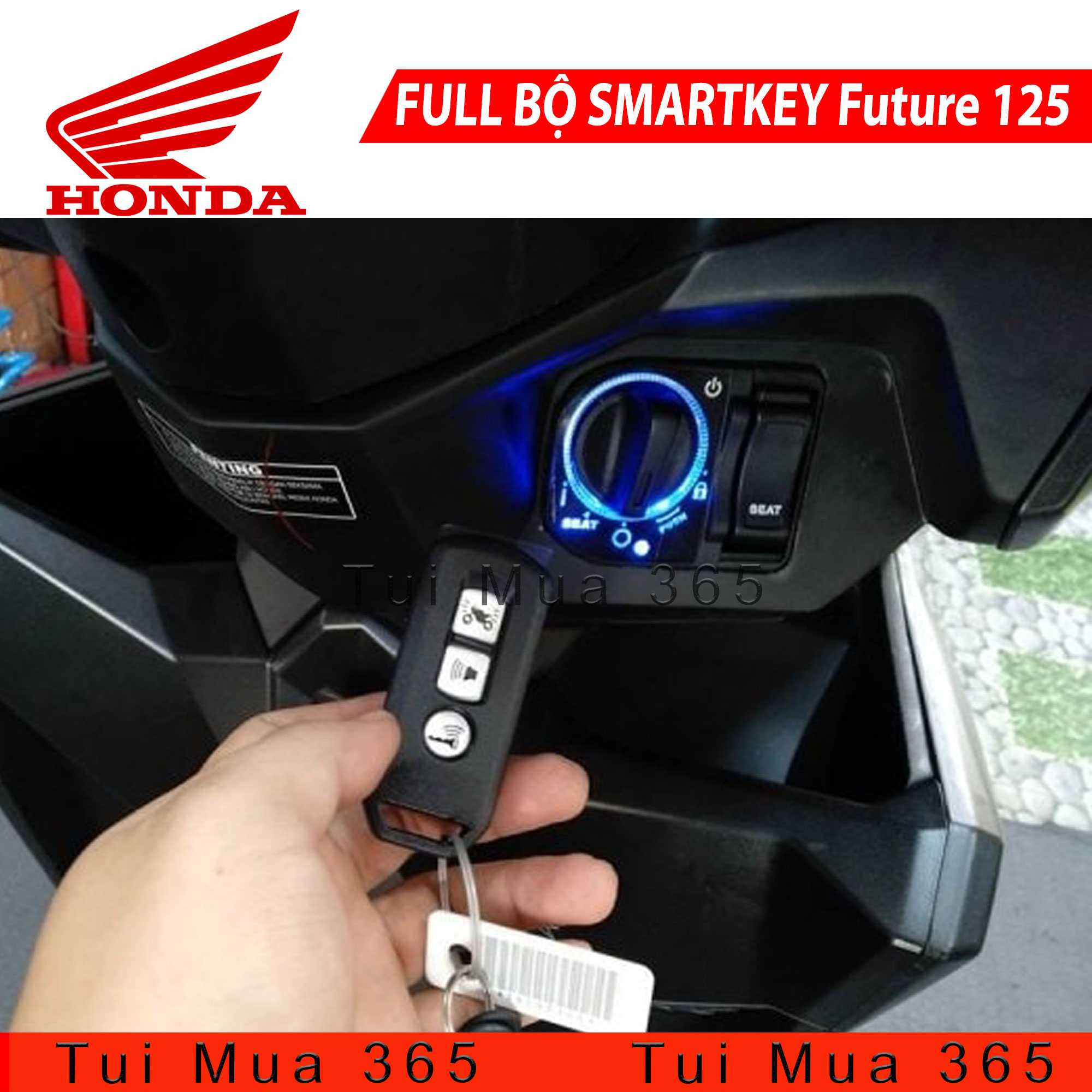 [HCM][Trả góp 0%]Full Bộ Smartkey Cho Honda FUTURE 125