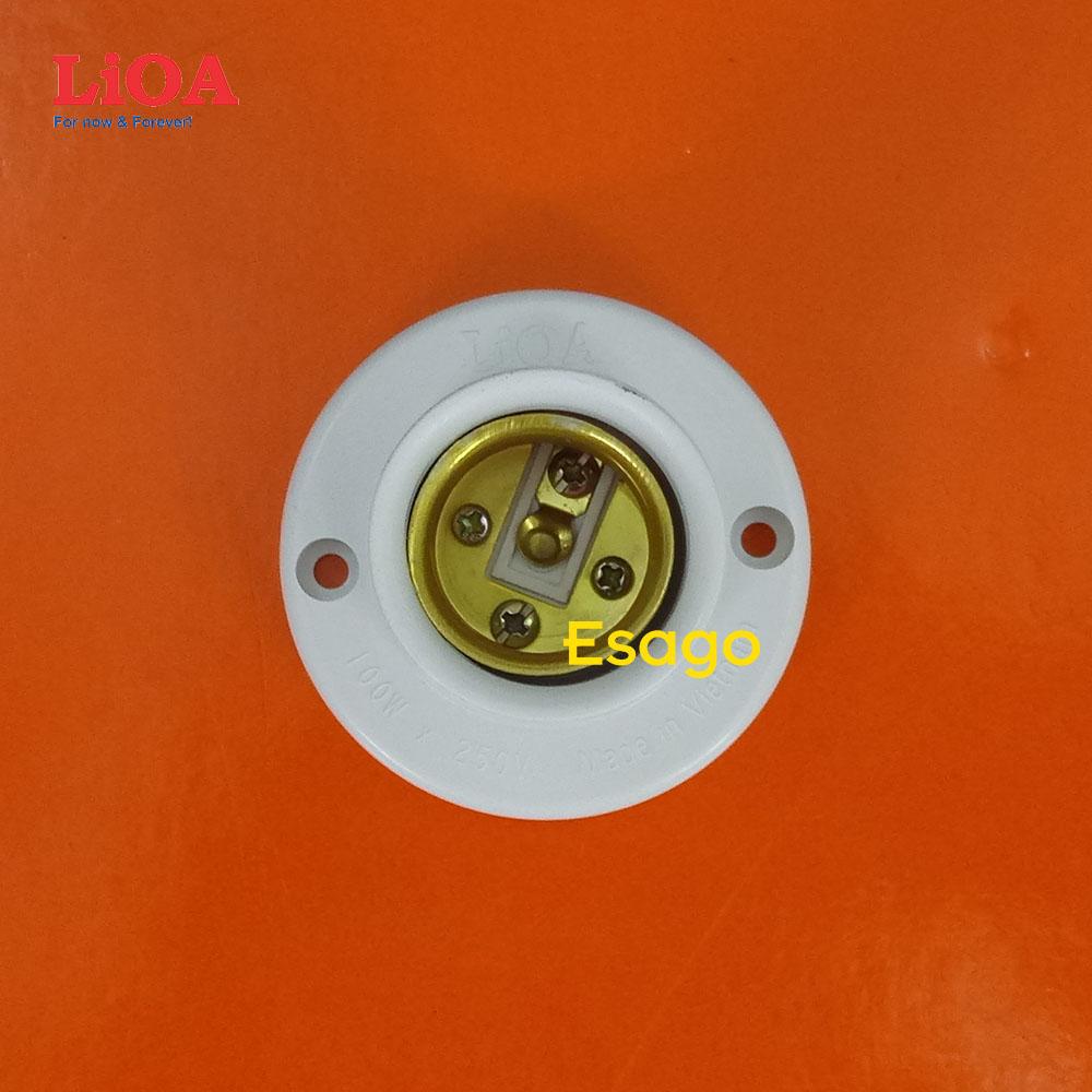 [HCM]Đui đèn vuông góc 90 độ đui xoáy E27 LiOA - DDX90