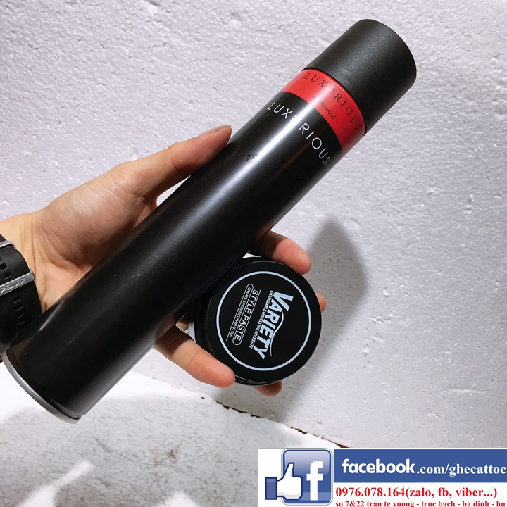 Combo 2 Gôm Xít Tóc + Sáp Vuốt Tóc Volcanic clay Đen + Lược Giữ Nếp Chắc Trong Thời Gian Dài Cung Cấp Dưỡng Chất Cho Tóc