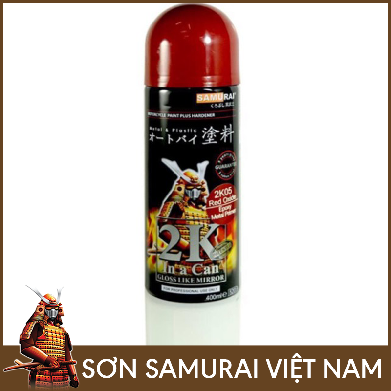Chai sơn samurai 2k05 chống rỉ, chống ăn mòn