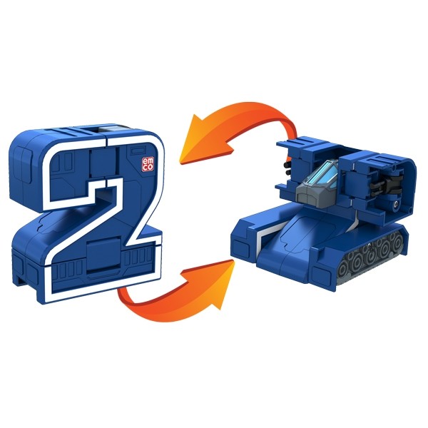 Đồ chơi lắp ráp robot đại chiến hình số EMCO series 2