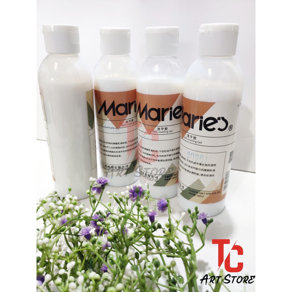 Dung môi tạo độ bóng màu acrylic Marie's 180ml self-leveling gel