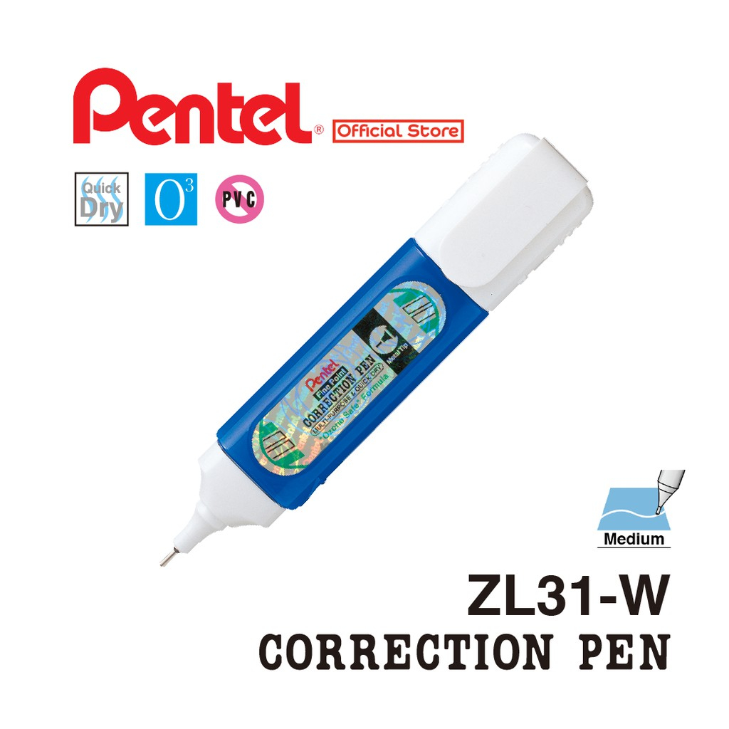 Bút xóa đầu kim pentel 12ml - zl31
