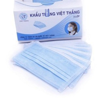 Khẩu trang 4 lớp kháng khuẩn Việt Thắng