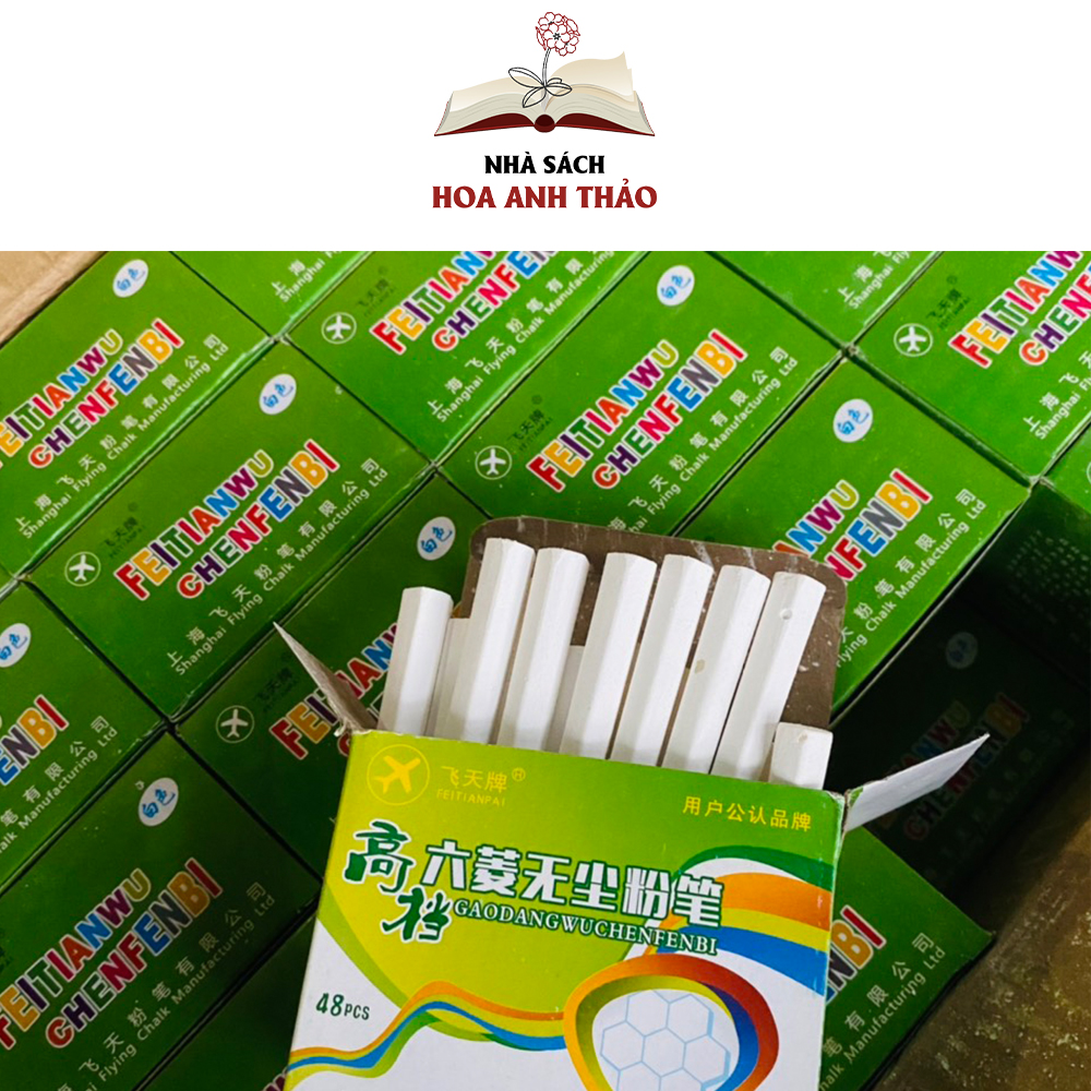 Phấn lục giác nhiều màu viết nét thanh nét đậm