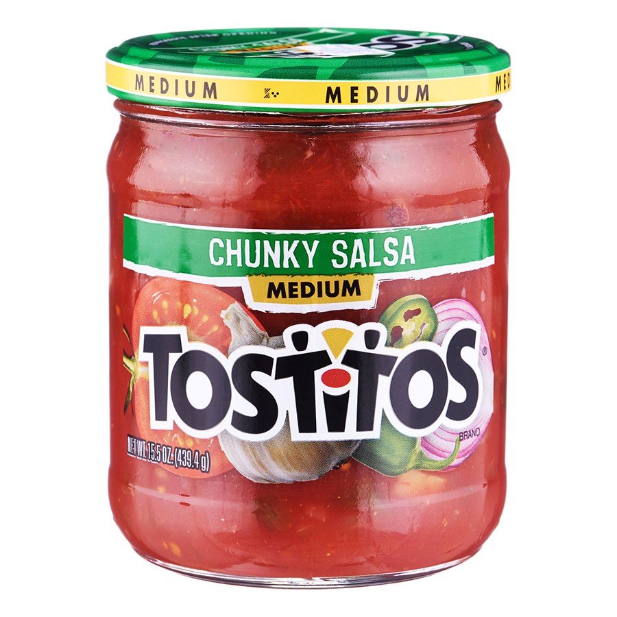 SỐT CÀ CHUA SALSA TOSTITOS MEDIUM 439.4gr của Mỹ
