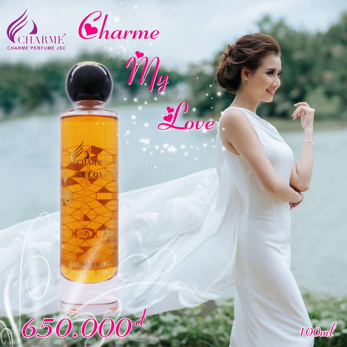 [HCM]Nước Hoa My Love chai 100ml