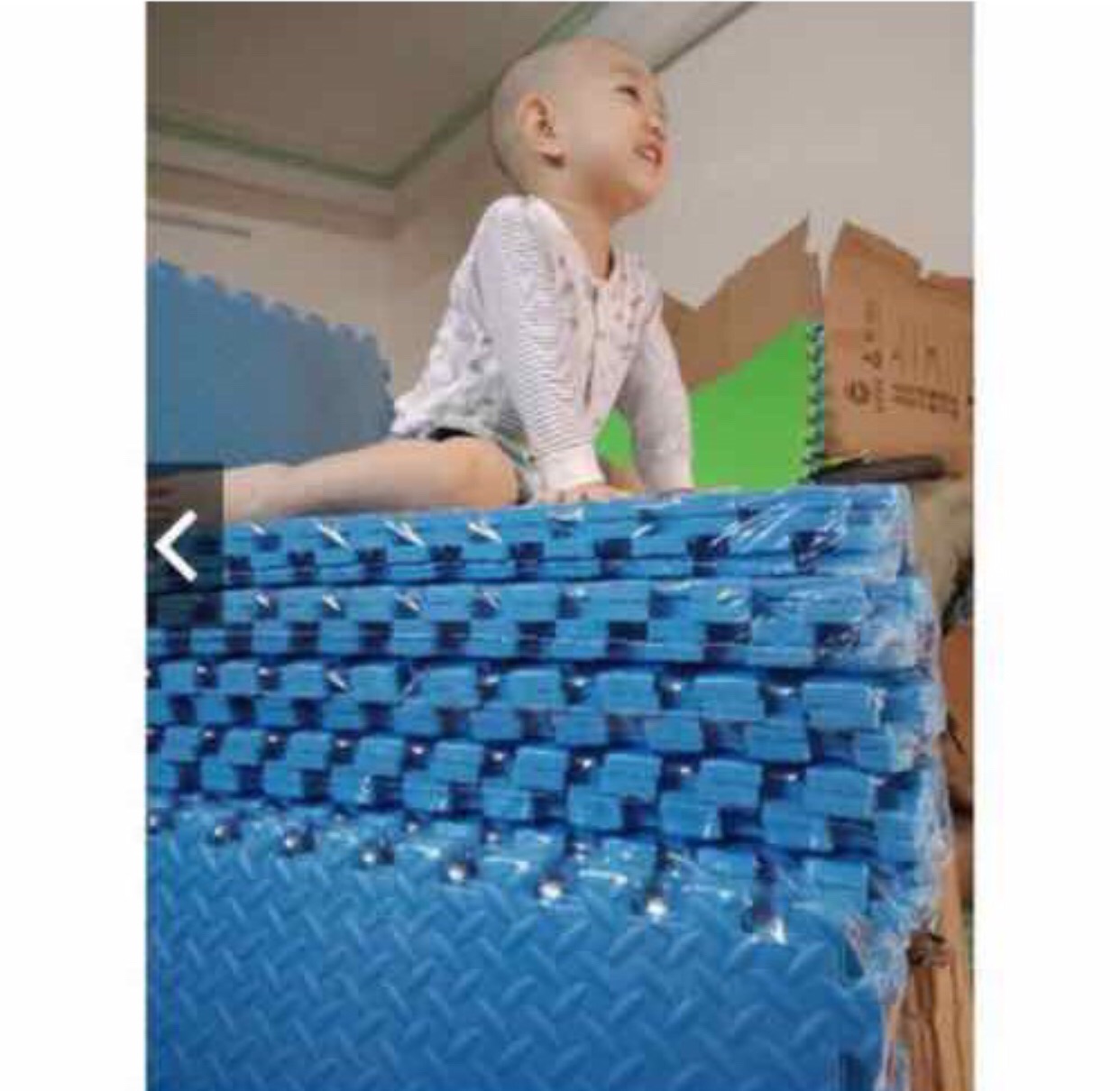 Thảm xốp lót sàn Vân khế bộ 4 tấm