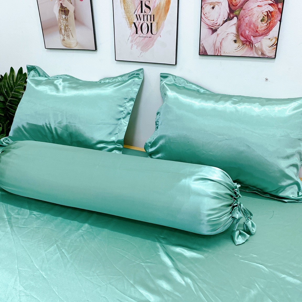 Bộ grap phi bóng KO MỀN (1m6x2mx15cm). Bộ drap phi bóng. Bộ drap phi lụa. Bộ grap phi lụa. Bộ ga phi bóng. Bộ ga phi lụa