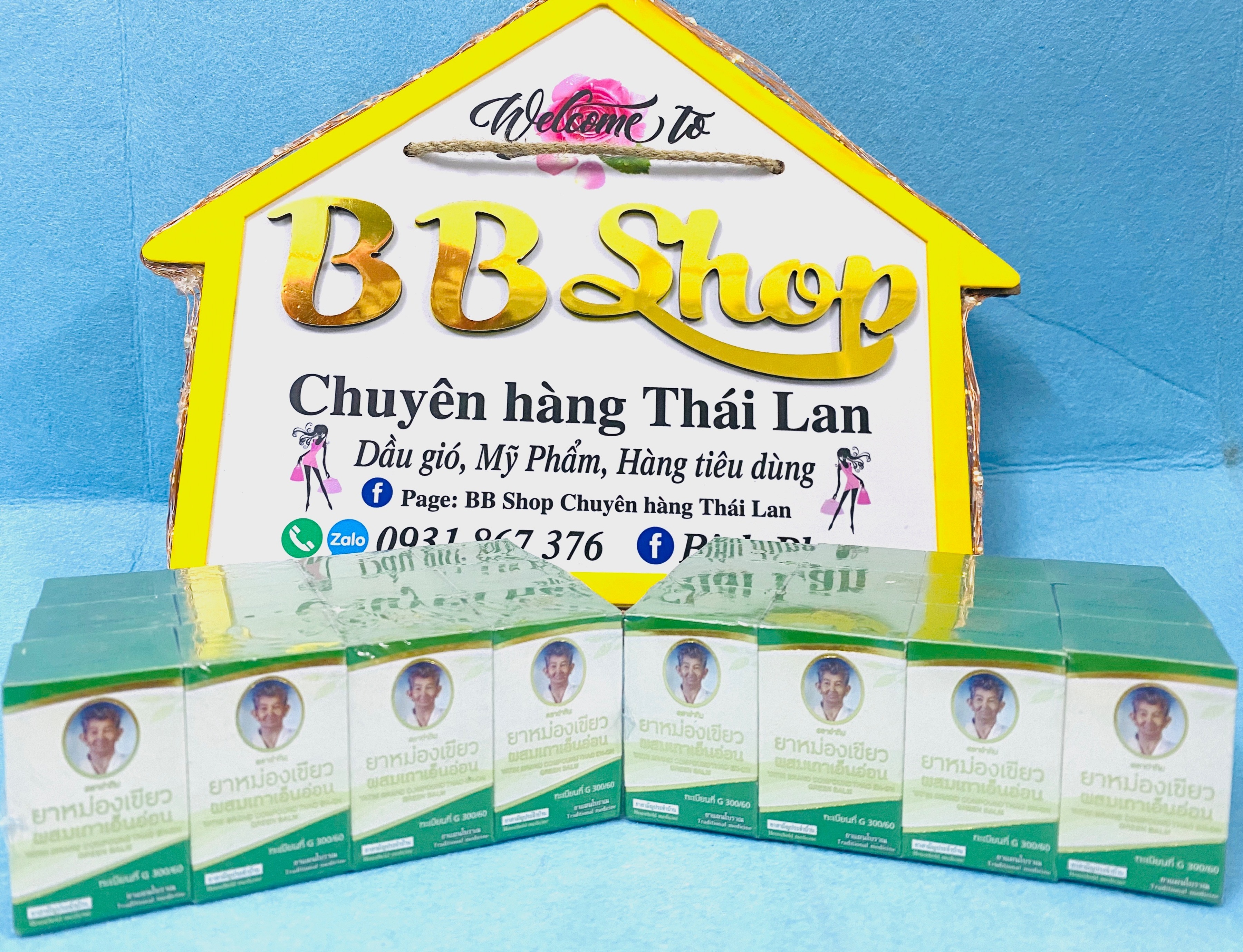 [HCM]Dầu cù là thảo dược bà già Otop Thái Lan