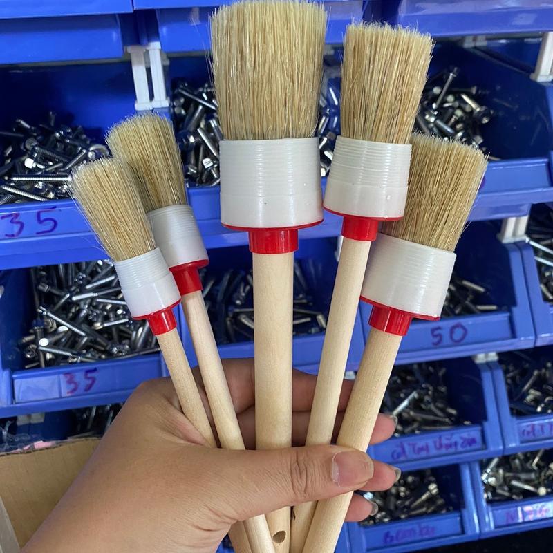Cọ lông heo. Combo 5 cây cọ