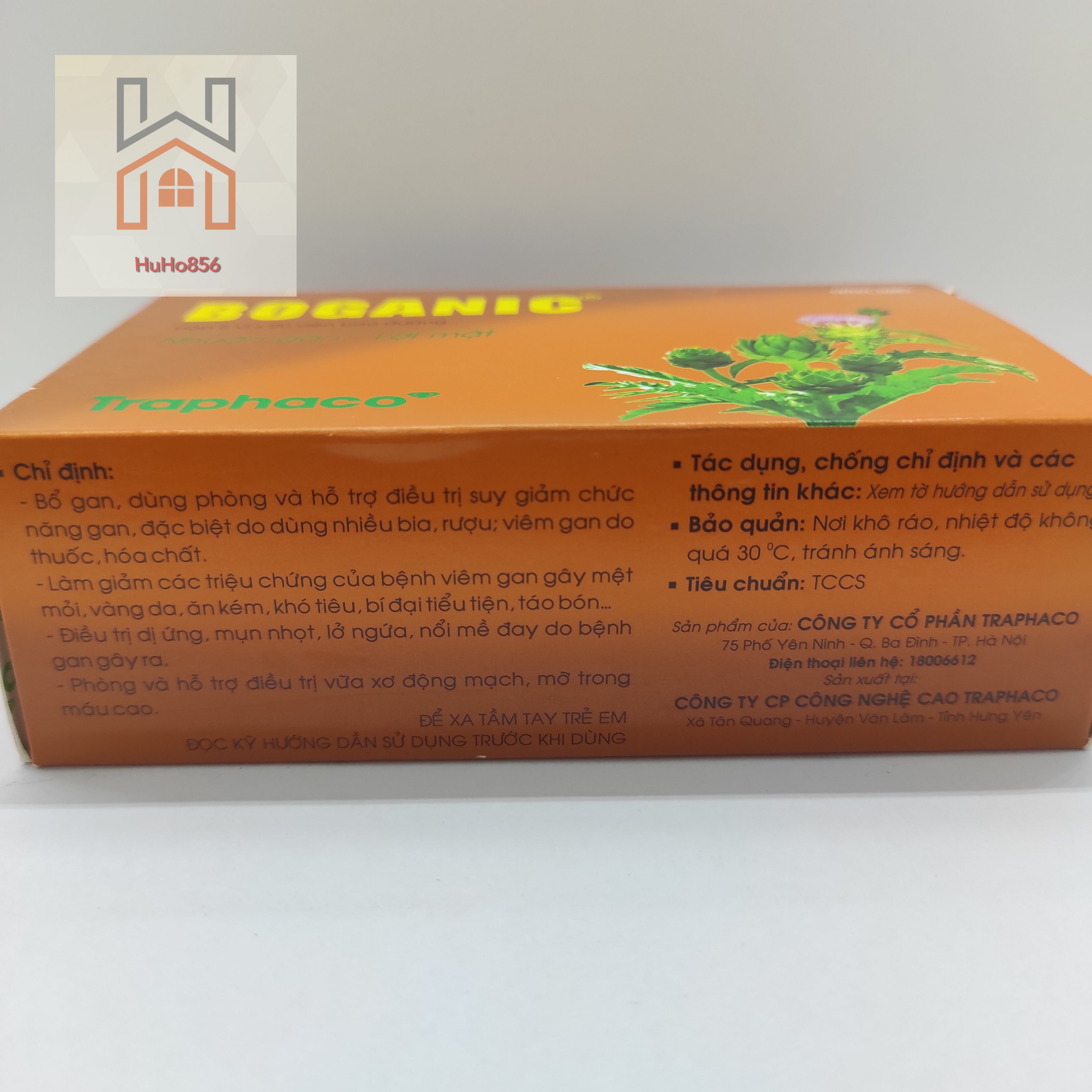 BOGANIC - Hộp 100 viên bao đường