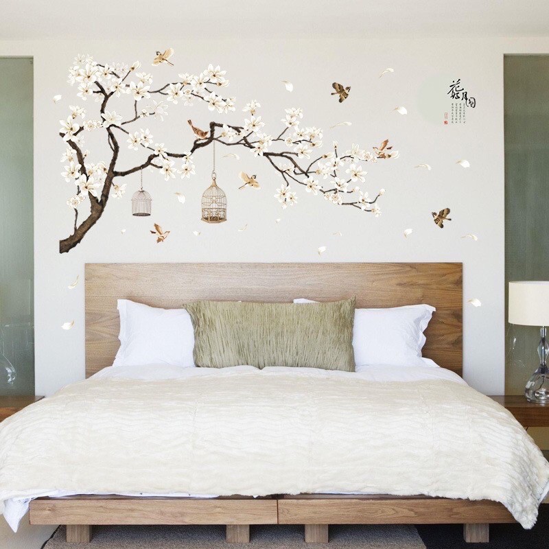 Decal Dán Tường Trung Hoa Decor Thơ Mộng