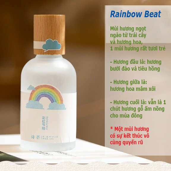 Nước Hoa Body Mist Nắp Gỗ Mẫu Mới 50ML